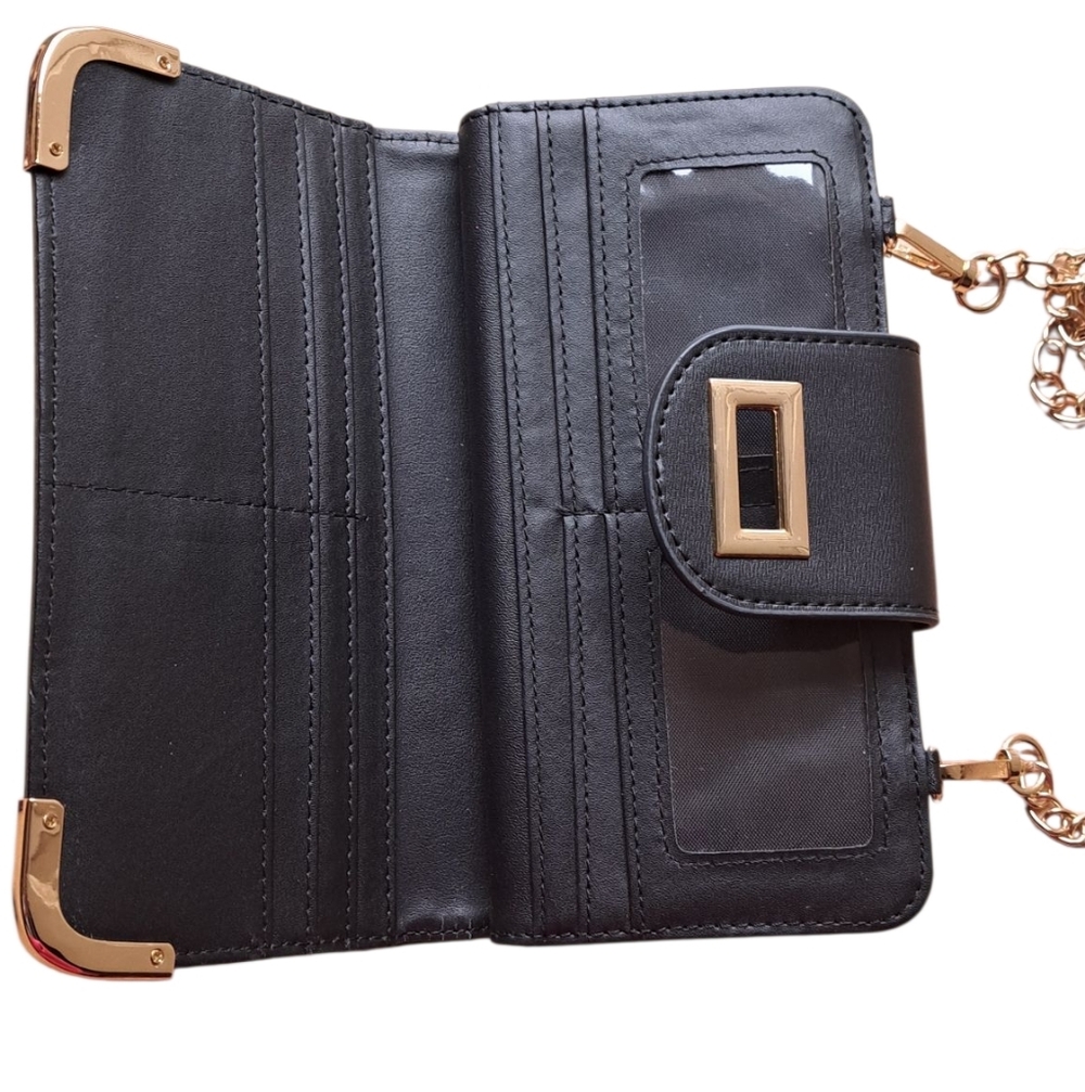 Elegant Olive and Black Women's Crossbody - Picture 4 of 5